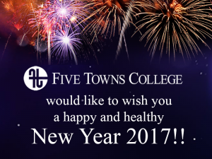 Happy New Year 2017! — From Five Towns College