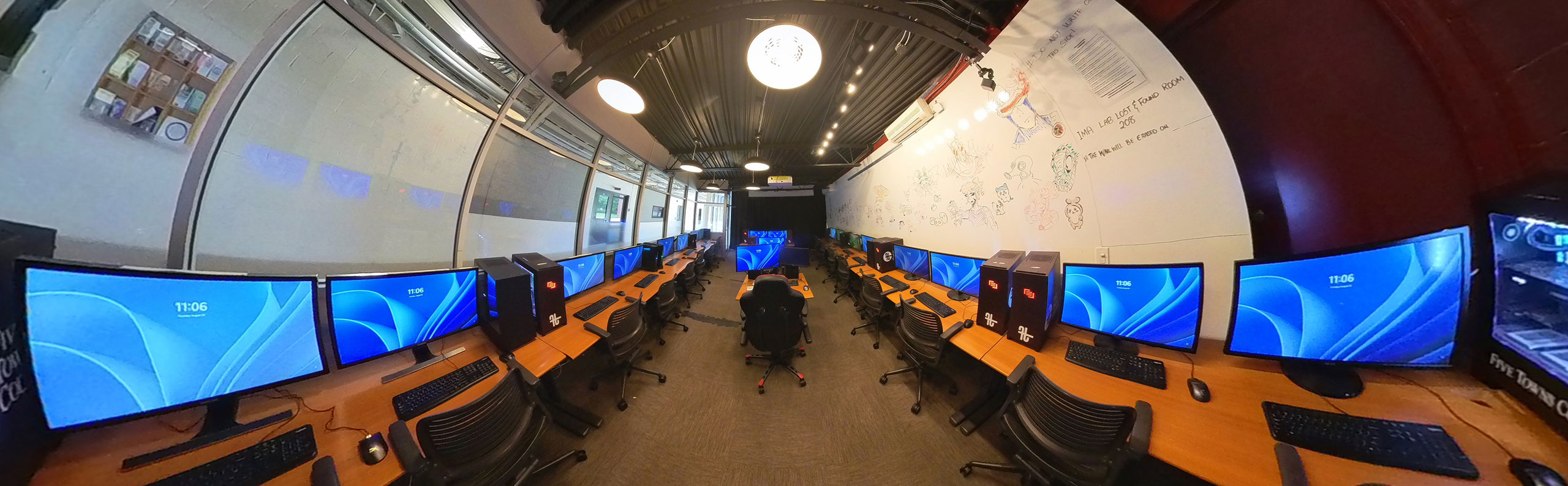 Interactive Media Arts Lab at Five Towns College