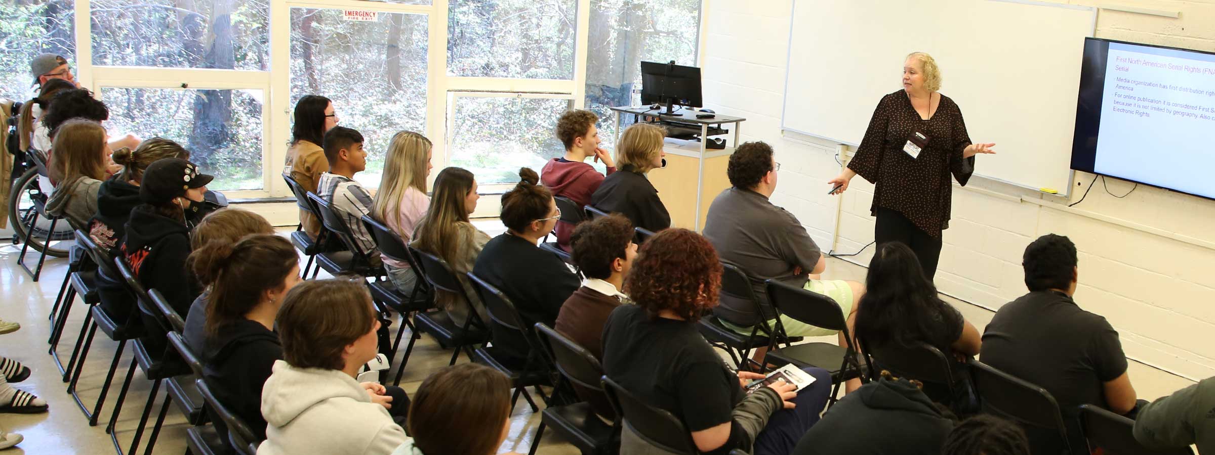 Five Towns College Classroom