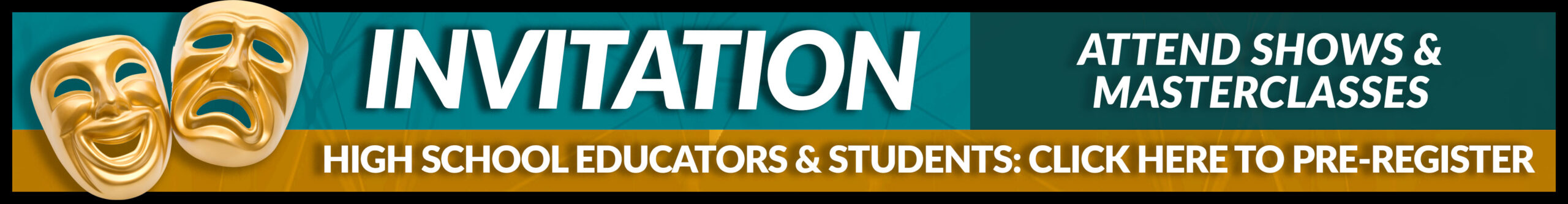 Attention: Attend Shows and Masterclasses